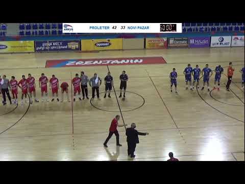 ARKUS liga Playout 10. kolo / RK Proleter - RK Novi Pazar