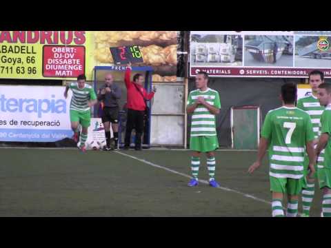 CERDANYOLA FC - UE RAPITENCA (2-3). (22/12/13). Crónica del partit.
