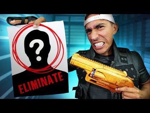 NERF Hitman Challenge! Video