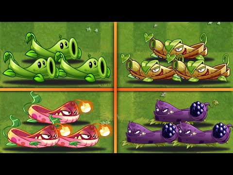 4 Super VINE Team Plants Battle - Who Will Win? - PvZ 2 Team Plant vs Team Plant