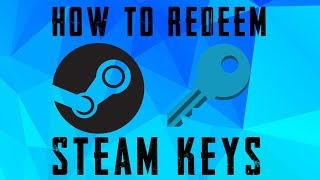 How To Redeem Steam Keys