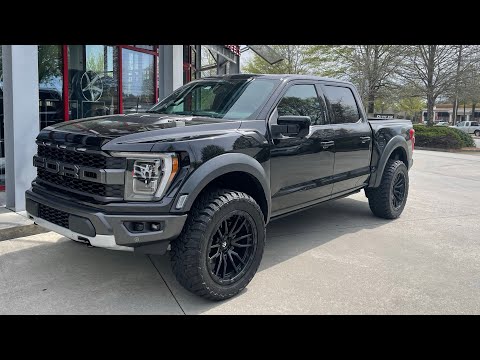 2022 Ford Raptor with 22” Fuel Rebel Wheels