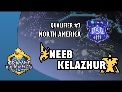 Neeb vs Kelazhur - PvT | Shopify TSL 5 - Qualifier #3 North America | StarCraft 2 Tournament
