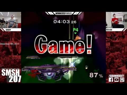 SMSH 207 Winners Finals - Krizski vs Quaff