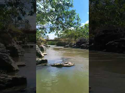 Rio Dourados - Cromínia - GO #natureza #viagem #pescaria #rio