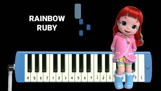 Download lagu Not Pianika Rainbow Ruby Theme Song mp3