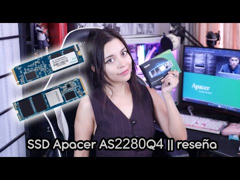 Apacer AS2280Q4 SSD m.2 PCIe Gen4 x4 || Unboxing y review