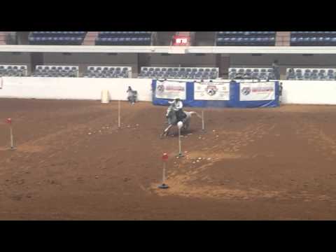 Curt Moore | Cowboy Mounted Shooting | MSA Worlds 2014 | Stage 6