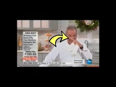 Wolfgang Puck nose alot about food - Funny Comedy Jokes