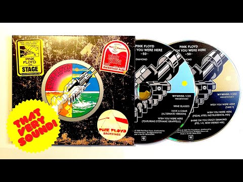 Pink Floyd – Wish You Were Here 2CD Album 50th Anniversary Edition 2025 Sony Music CD Unboxing
