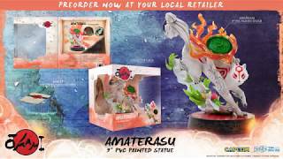 Okami: Amaterasu PVC Painted Statue [Standard Edition] (Re-run) video 1
