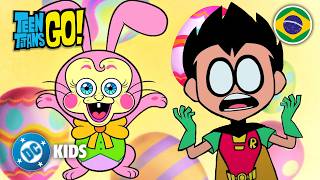 🐰 O melhor do COELHO DA PÁSCOA! | Teen Titans Go! em Português 🇧🇷 | @DCKidsBrasil​