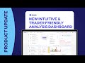 Product Update - New Intuitive & Trader Friendly Analysis Dashboard