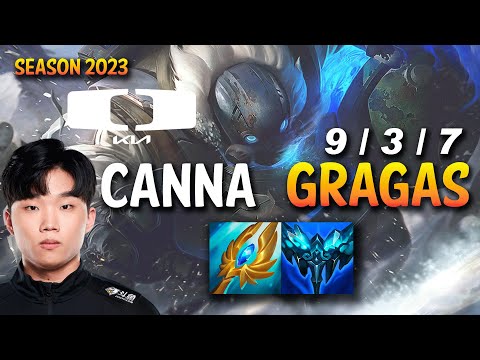 DK Canna GRAGAS vs JAYCE Top - KR Ranked