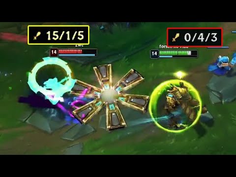 0/4 Viktor vs 15/1 Qiyana...