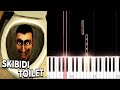 Skibidi Toilet DaFuq Boom Beginner Super Easy Piano Tutorial