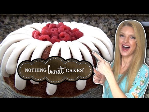 Copycat WHITE CHOCOLATE RASPBERRY BUNDT CAKE RECIPE | Nothing Bundt Cake MADE AT HOME!