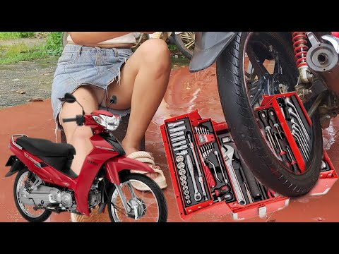 Full video; 18-Year-Old Genius Girl Repairs Abandoned Motorbike Left in Ruins for Years