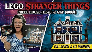 Detailed Look: LEGO Stranger Things Creel House (11370) + WSQK Radio Station GWP!