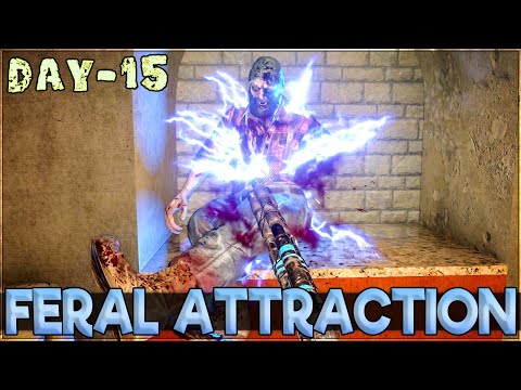 Day 15: Finding Ferals In Unlikely Places - 7 Days To Die Alpha 21 Multiplayer