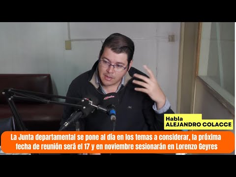 Junta Departamental sesionará en noviembre en Lorenzo Geyres