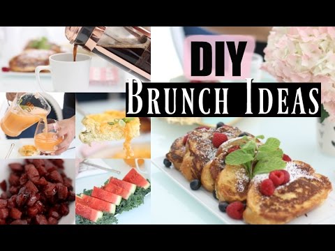 3 Easy Brunch Recipes Vanilla French Toast, Cheesy Baked Eggs Candied Sausage - MissLizHeart Video