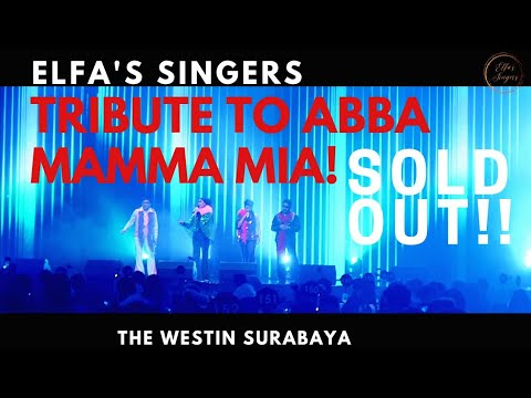 Sold Out!! Show Elfa's Singers - Tribute to ABBA MAMMA MIA!  #elfasingers #show #indonesia