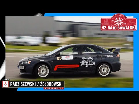 Radziszewski/Żełobowski #mitsubishilancerevo X - 42 Rajd Suwalski U.T. Jurewicz 2023