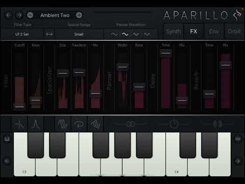 Aparillo (Auv3 and Standalone) synth for the Ipad - Tutorial - Giorgio Bianchi