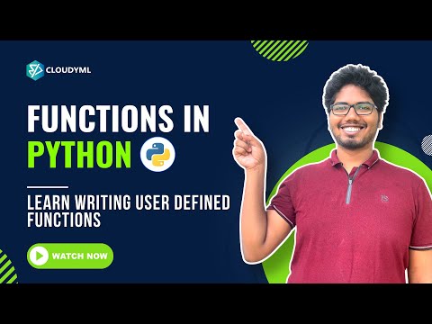 V 12 Functions In Python User Defined Functions Python For Data Science
