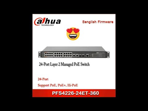 DH-PFS3009-8ET1GT-96 Dahua 9-Port Unmanaged Desktop Switch with 8-Port POE