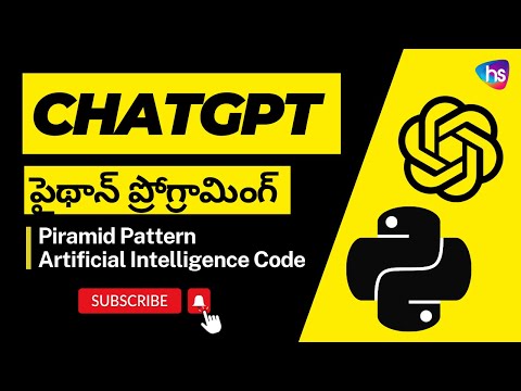 Python Chat Gpt Telugu Programming Pyramid Pattern