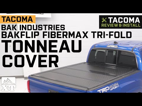 Tacoma BAK Industries BAKFlip FiberMax Tri-Fold Tonneau Cover (2016-2019) Review & Install