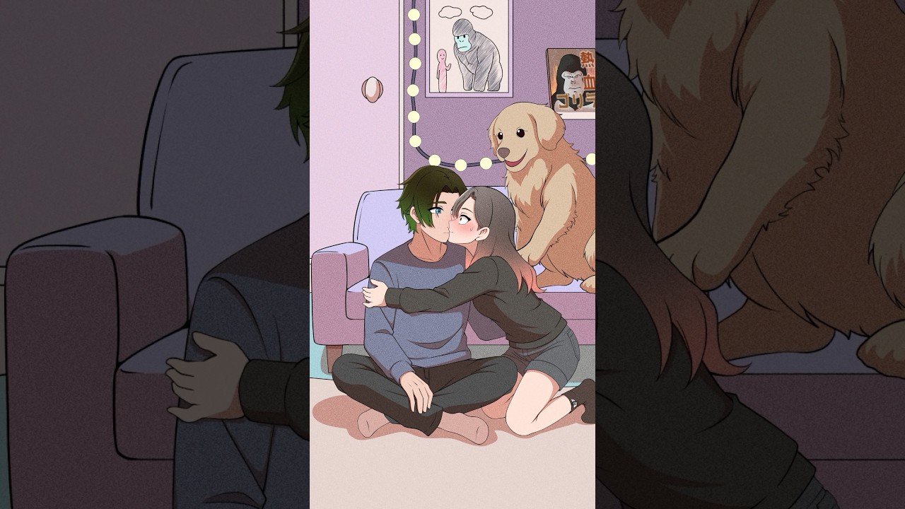 【ついに】幼馴染とチューしちゃった夜 #アニメ #漫画