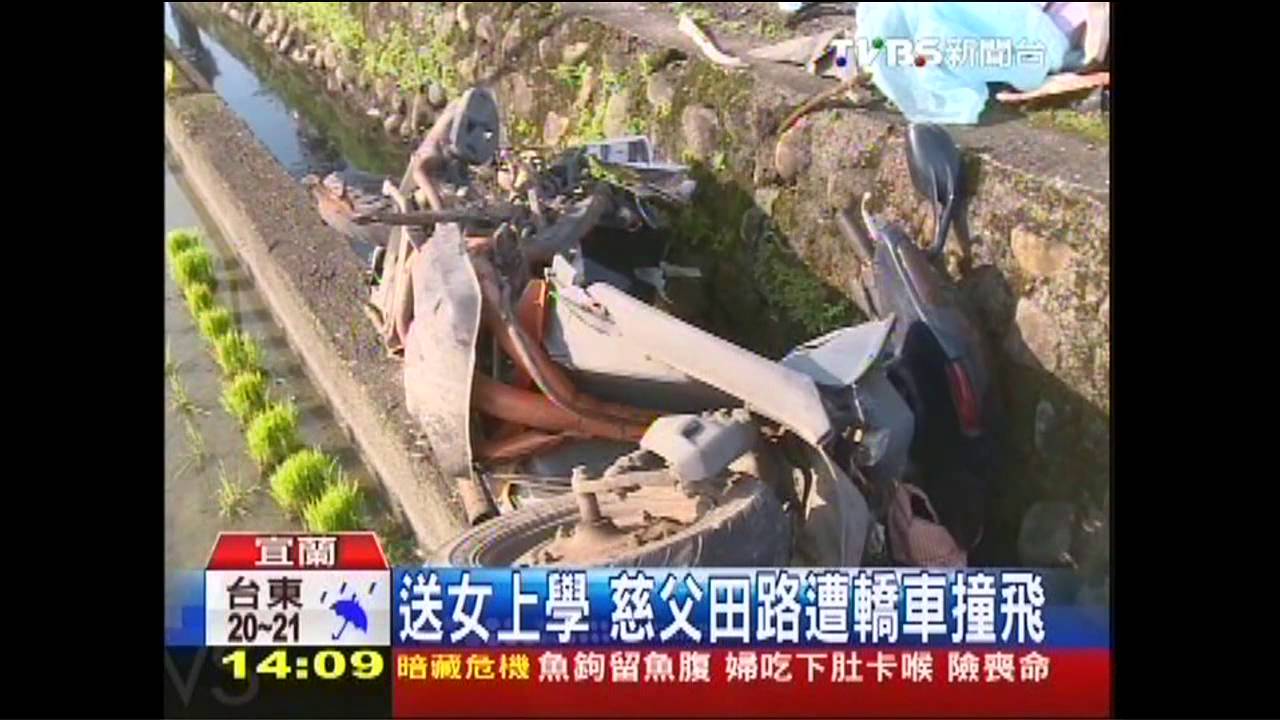 送女上學 慈父田路遭轎車撞飛