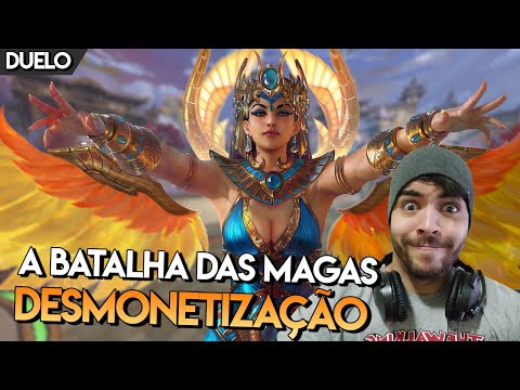 A BATALHA DAS MAGAS! DEUSA DA DESMONETIZAÇÃO - Ranked Duel - Smite BR