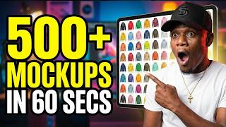 Create 500+ Mockups in MINUTES (No Photoshop Required!) 🤯