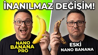 Nano Banana Pro Çıktı! Efsane bir yapay zeka imaj modeli.