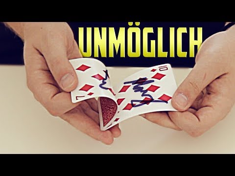 SHOCKING Card Trick (Explained) - Tear One Card In TWO (with Signature!)