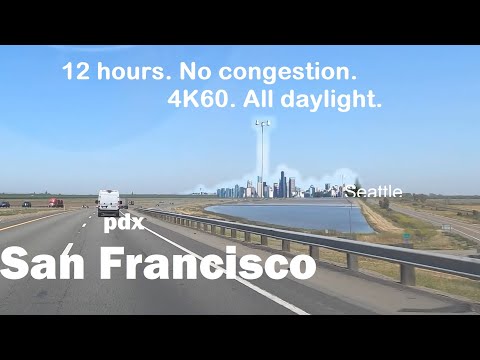 SF to Seattle in 12 hours! 4K60 Detailed Timestamps