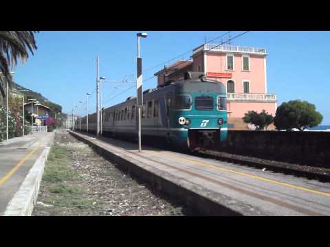 [Genova - Ventimiglia] ALe801/940 In Transito a Borgio Verezzi