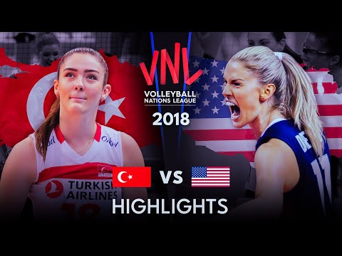 HISTORICAL MATCH | TURKIYE vs USA | FINAL Women's VNL 2018