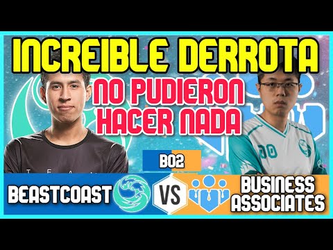BEASTCOAST VS BUSINESS ASSOCIATES BO2[GAME 2] BTS PRO SERIES AMERICA DOTA 2