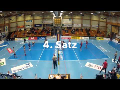 NLA 2014/2015: VC Kanti - Volley Düdingen 1:3 (24.01.2015)