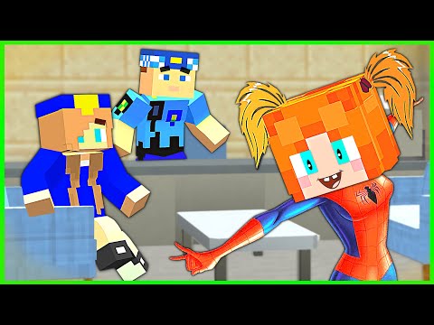 KEREM KOMİSER'İN KIZI SÜPER KAHRAMAN OLDU! 😱 - Minecraft