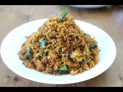 Unakka Sravu Chammanthi l Unakka Meen Chammanthi l Dry shark fry