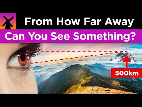 你能看到的最遠的東西是什麼？ (What’s the Farthest Away Thing You Can See?)
