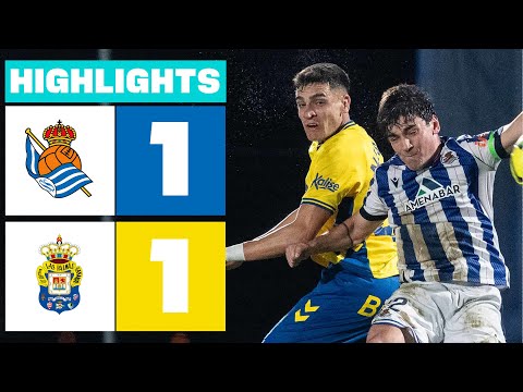 REAL SOCIEDAD B 1 - 1 UD LAS PALMAS | RESUMEN LALIGA HYPERMOTION