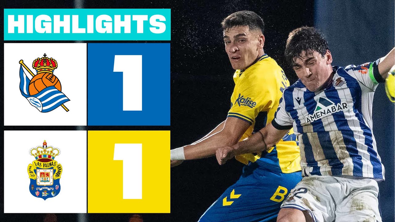 Real Sociedad B U21 vs Las Palmas Highlights