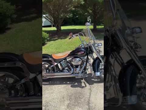 Heritage Softail Classic with S&S 509 cam upgrade…